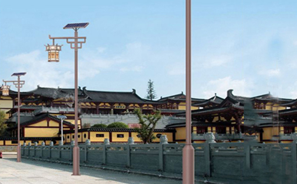 抗风型宁县太阳能路灯：保障稳定照明不受风害